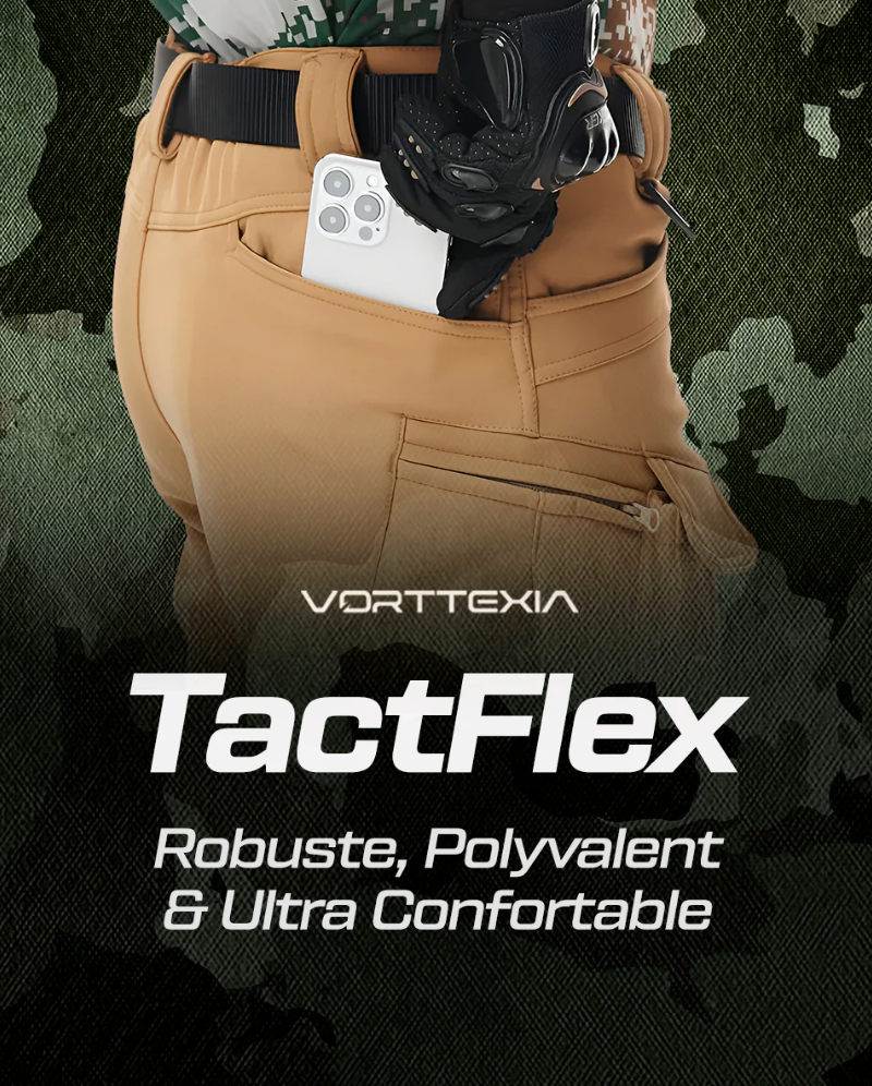 Apex TactFlex™ - Pantalon Cargo Tactique Multifonctionnel