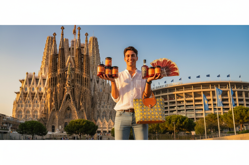 nao quero que seja desenho quero que seja uma pessoa segurando os produtos algo assim