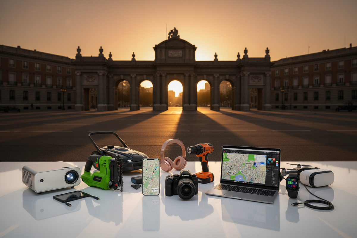 quero produtos tipo projetor, serra, cortador de grama, fone, cisas mais eletronicas, nao so de jardim